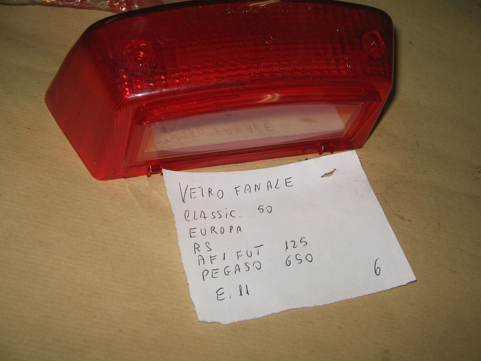 VETRO FANALE N. 22050